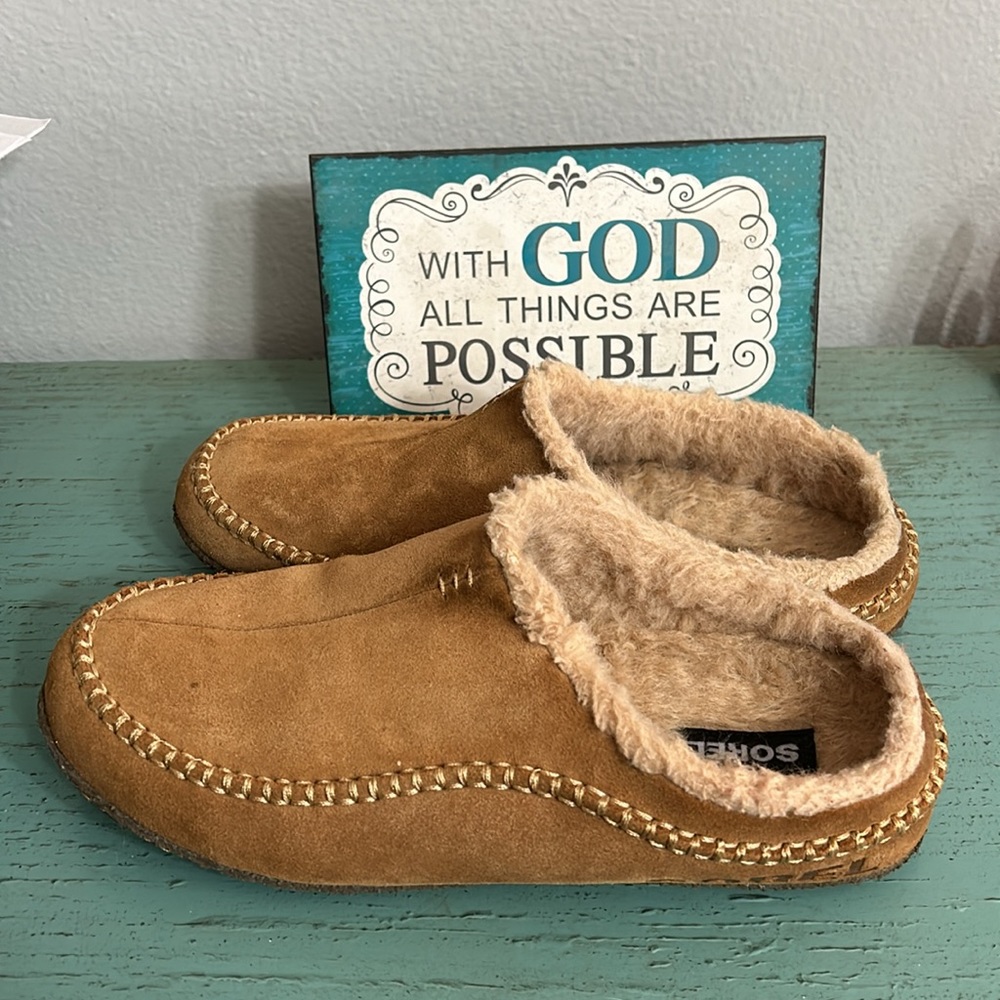 Sorel Mens slippers SZ 12 - Picture 2 of 6
